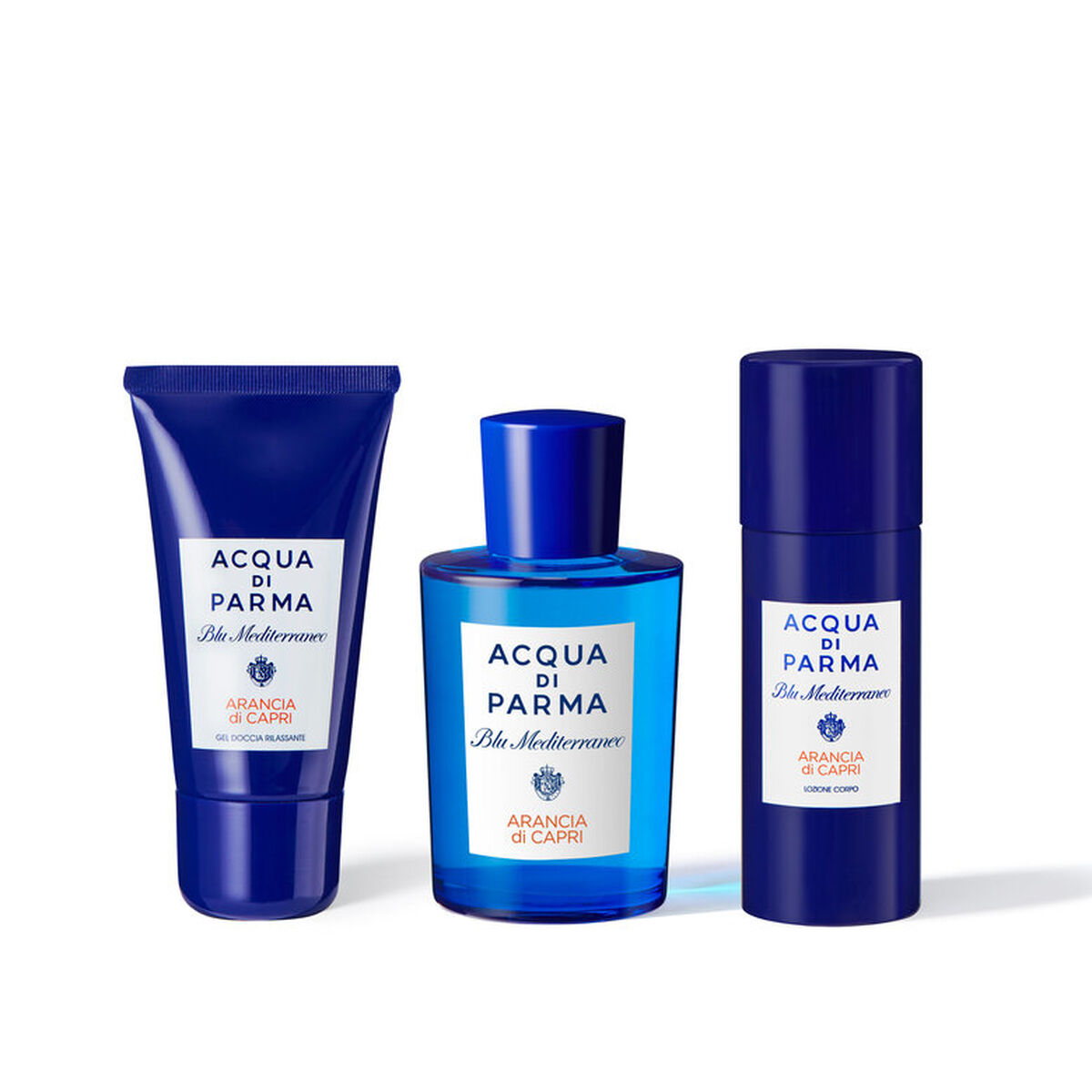 Unisex Parfüm Seti Acqua Di Parma Blu Mediterraneo Arancia Di Capri EDT 3 Öğeleri-2