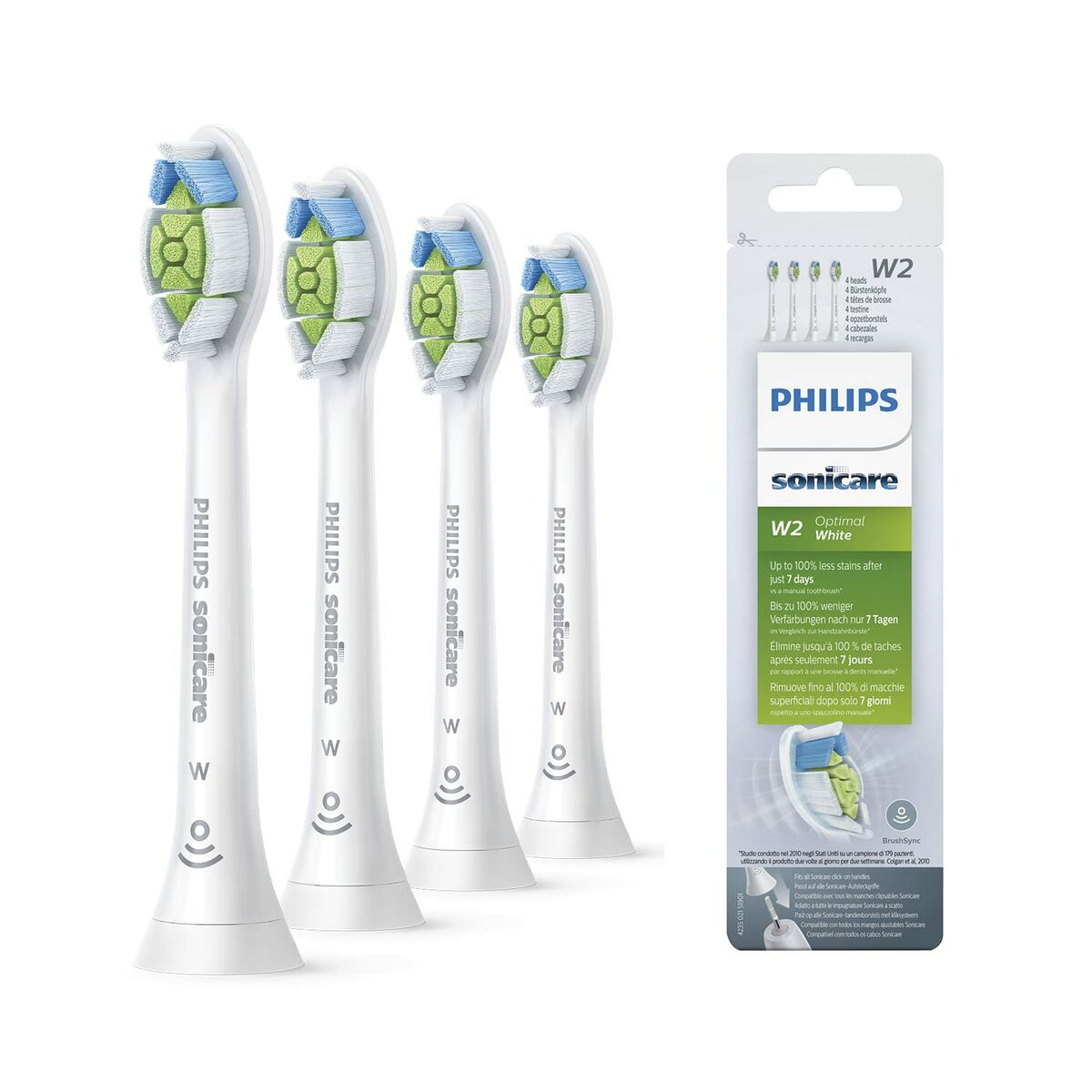 Philips replaceable head HX6064/10 White 4 pieces-2