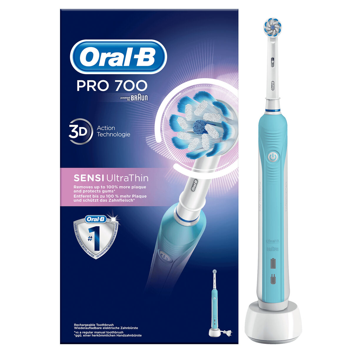 Spazzolino elettrico Braun 700 Sensi Ultrathin