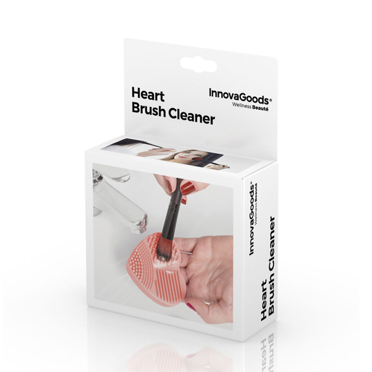 Чистящее средство для макияжных кистей Heart InnovaGoods-7