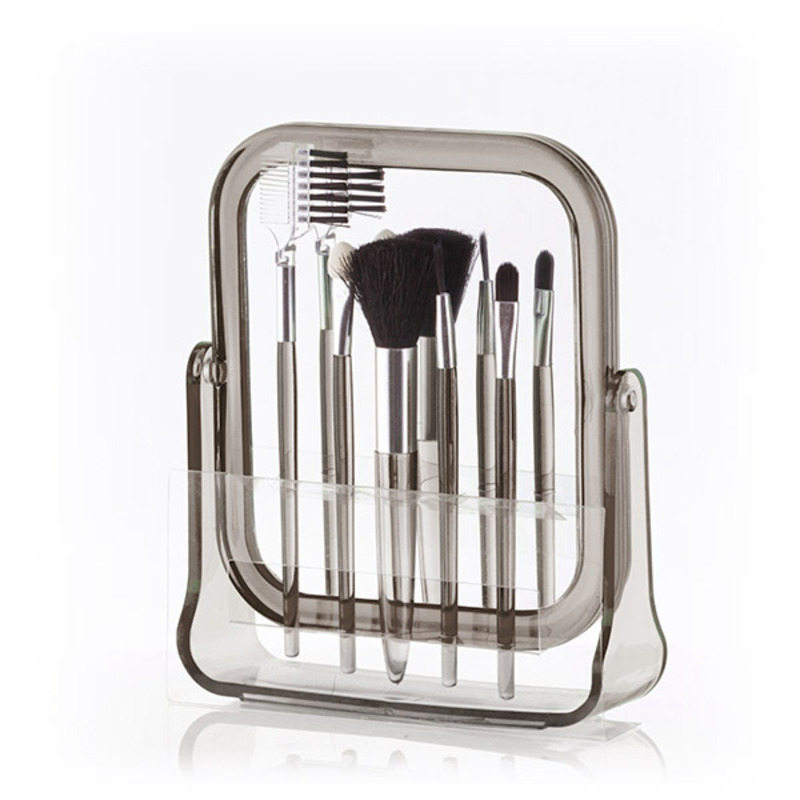 Mirror with Primizima Makeup Brushes (6 items)-4
