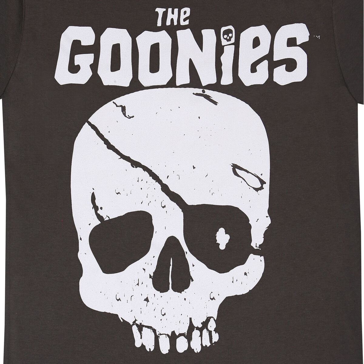 Футболка с коротким рукавом The Goonies Skull and Logo Графитовый-2