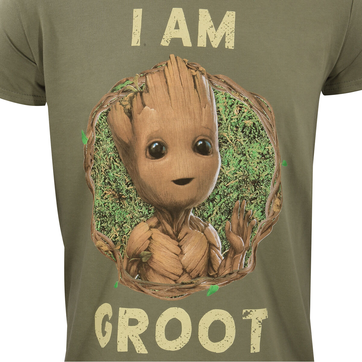 Футболка с коротким рукавом Marvel Badge Зеленый Унисекс-2
