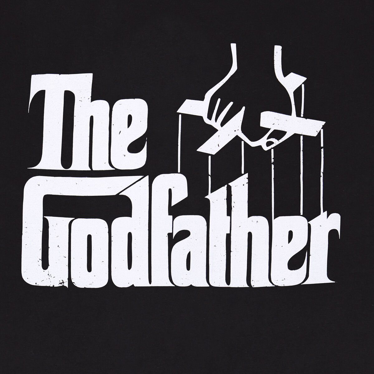 Футболка с коротким рукавом The Godfather Logo Чёрный Унисекс-2
