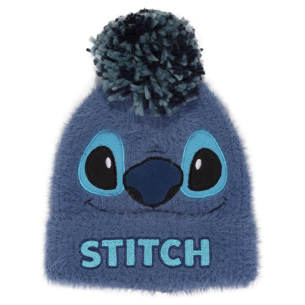 Stitch Fluffy Pom Beanie кепкесі