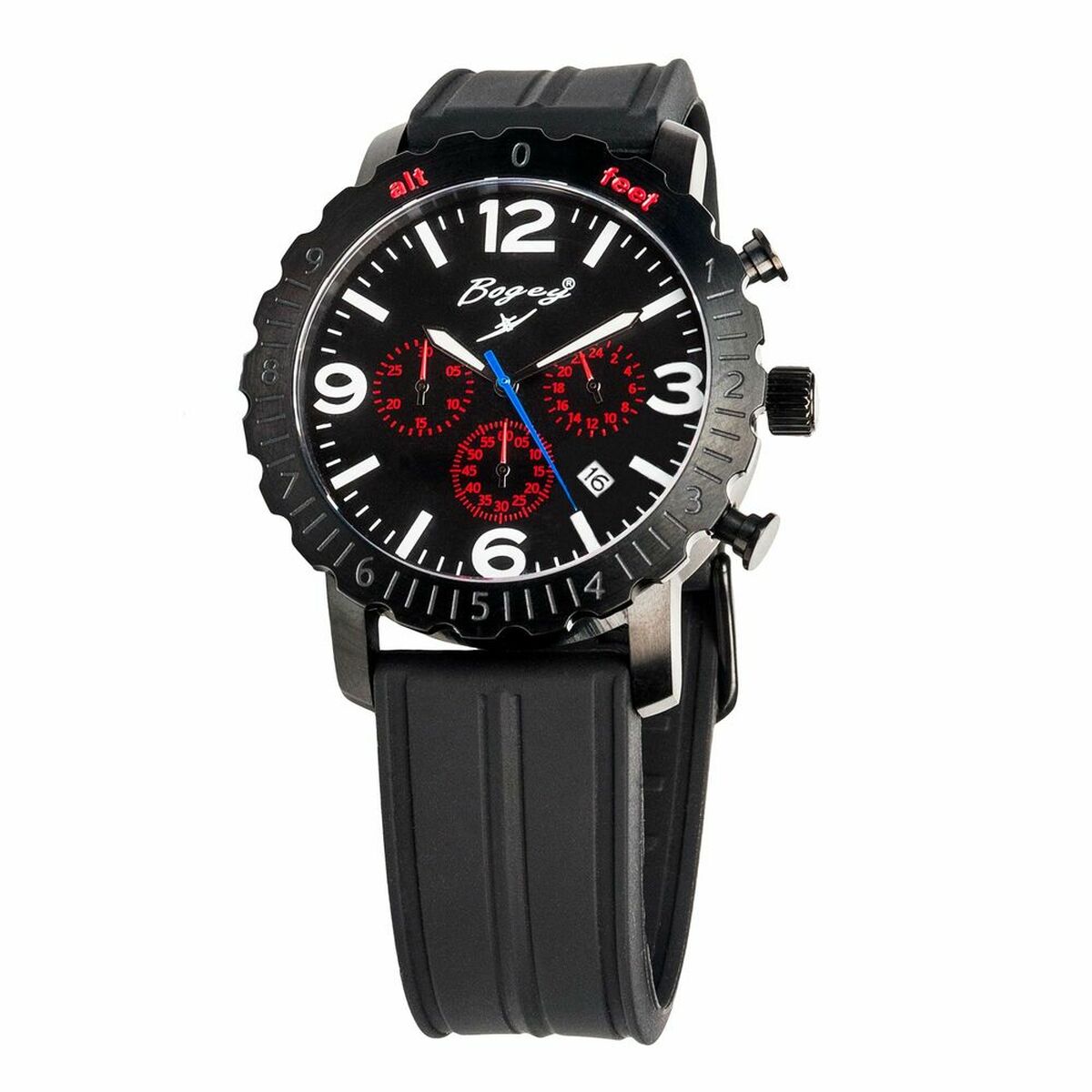 Men's Bogey BSFS008RDBK Watch (Ø 44 mm)-3