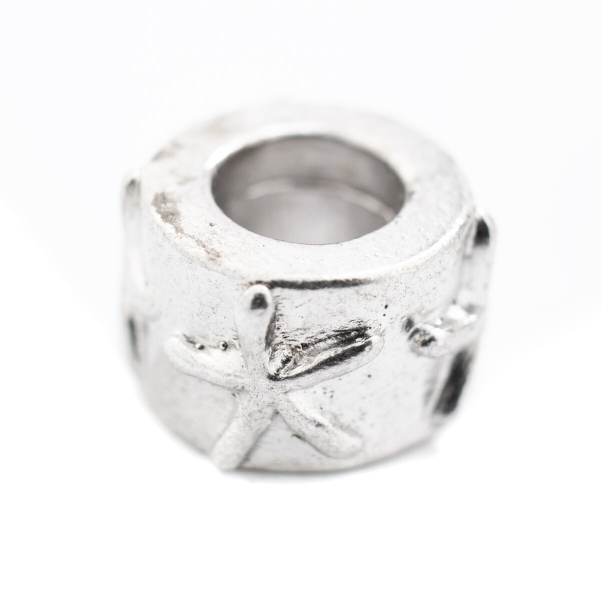 Búzios femininos VMF0014-10 Prata 1 cm-2