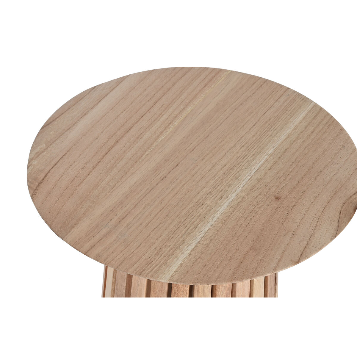 Auxiliary table Home ESPRIT Natural wood cypress 40 x 40 x 60 cm-2