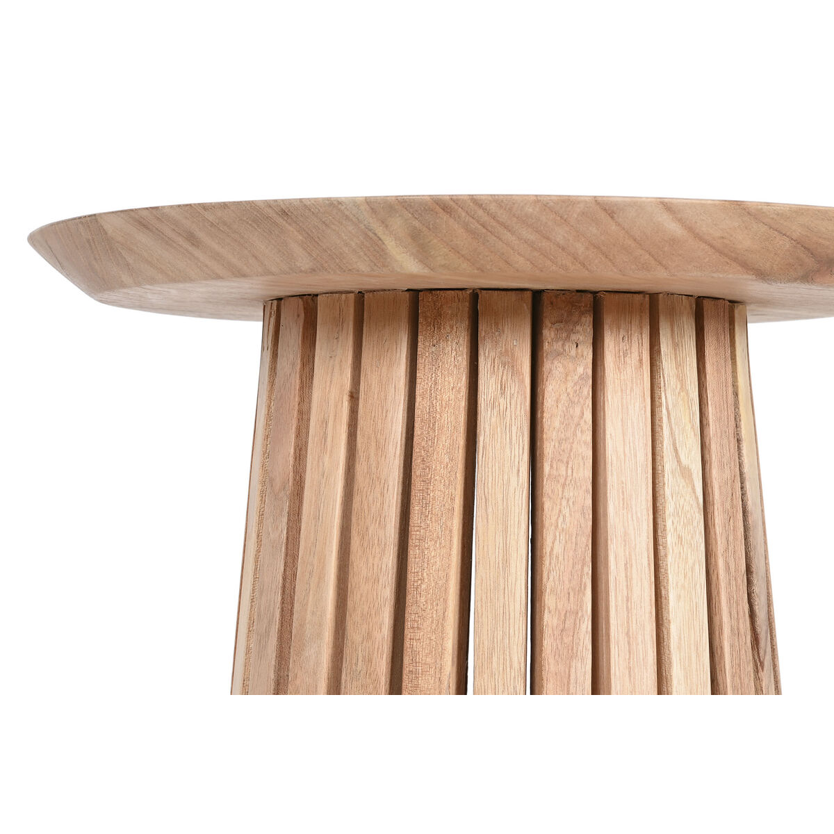Auxiliary table Home ESPRIT Natural wood cypress 40 x 40 x 60 cm-3