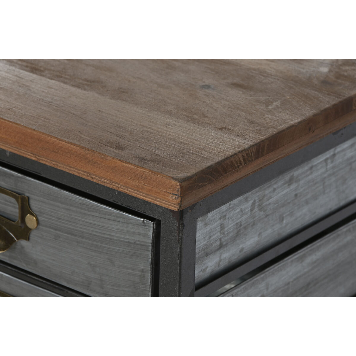 Тумба с ящиками Home ESPRIT Металл Ель Vintage 123 x 34 x 83,5 cm-7