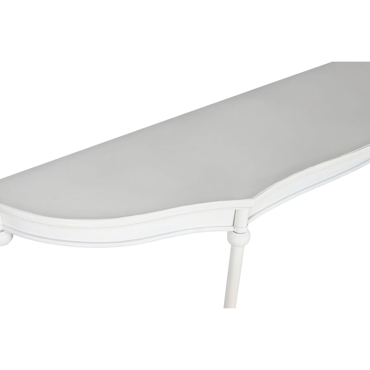 Console Home ESPRIT Yellow White Metal 196 x 44 x 81 cm-3