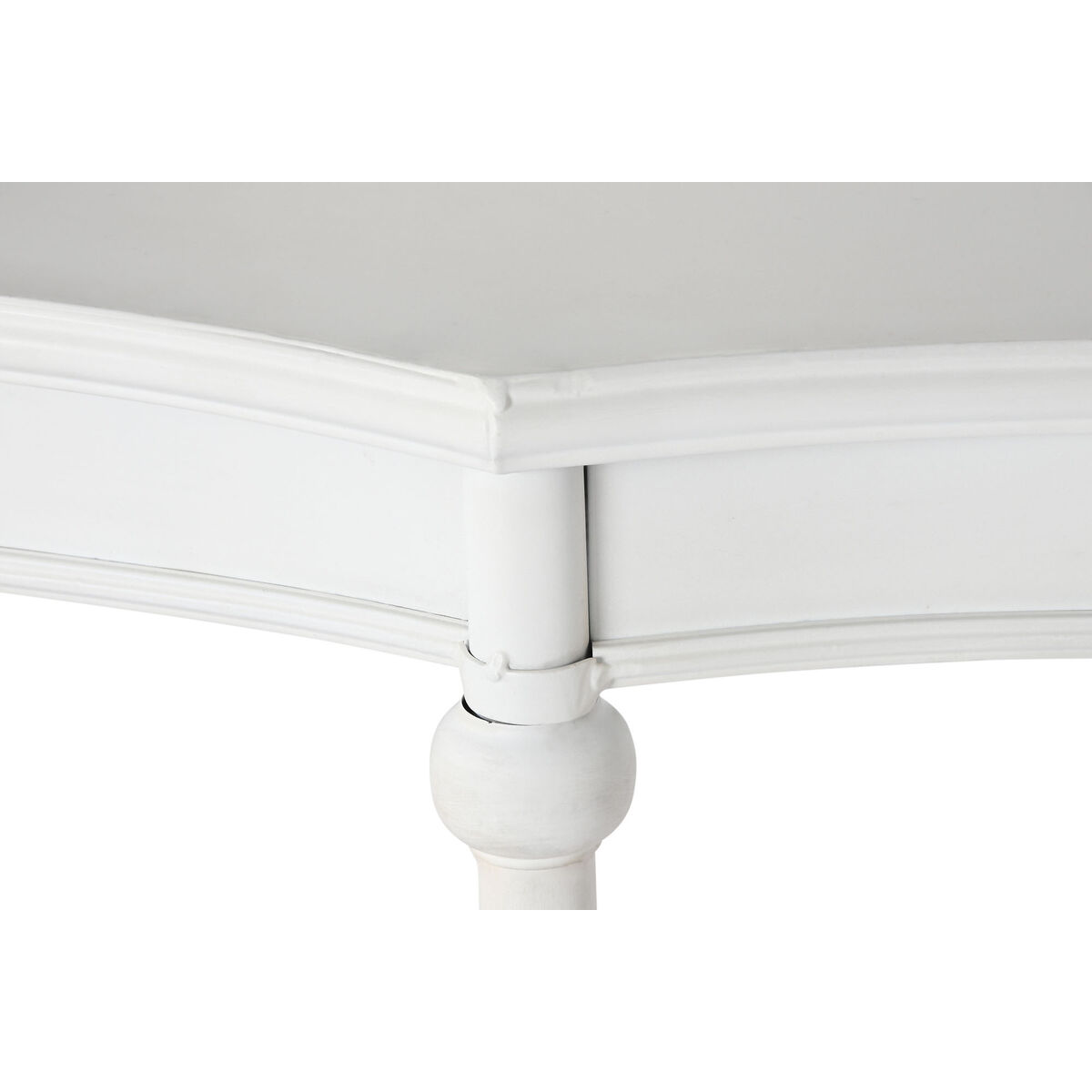 Console Home ESPRIT Yellow White Metal 196 x 44 x 81 cm-4