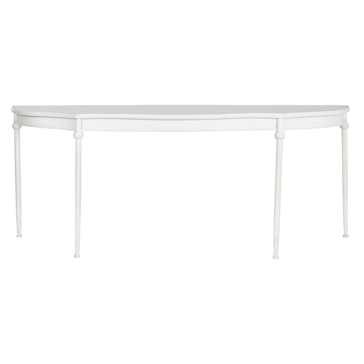 Console Home ESPRIT Yellow White Metal 196 x 44 x 81 cm-5
