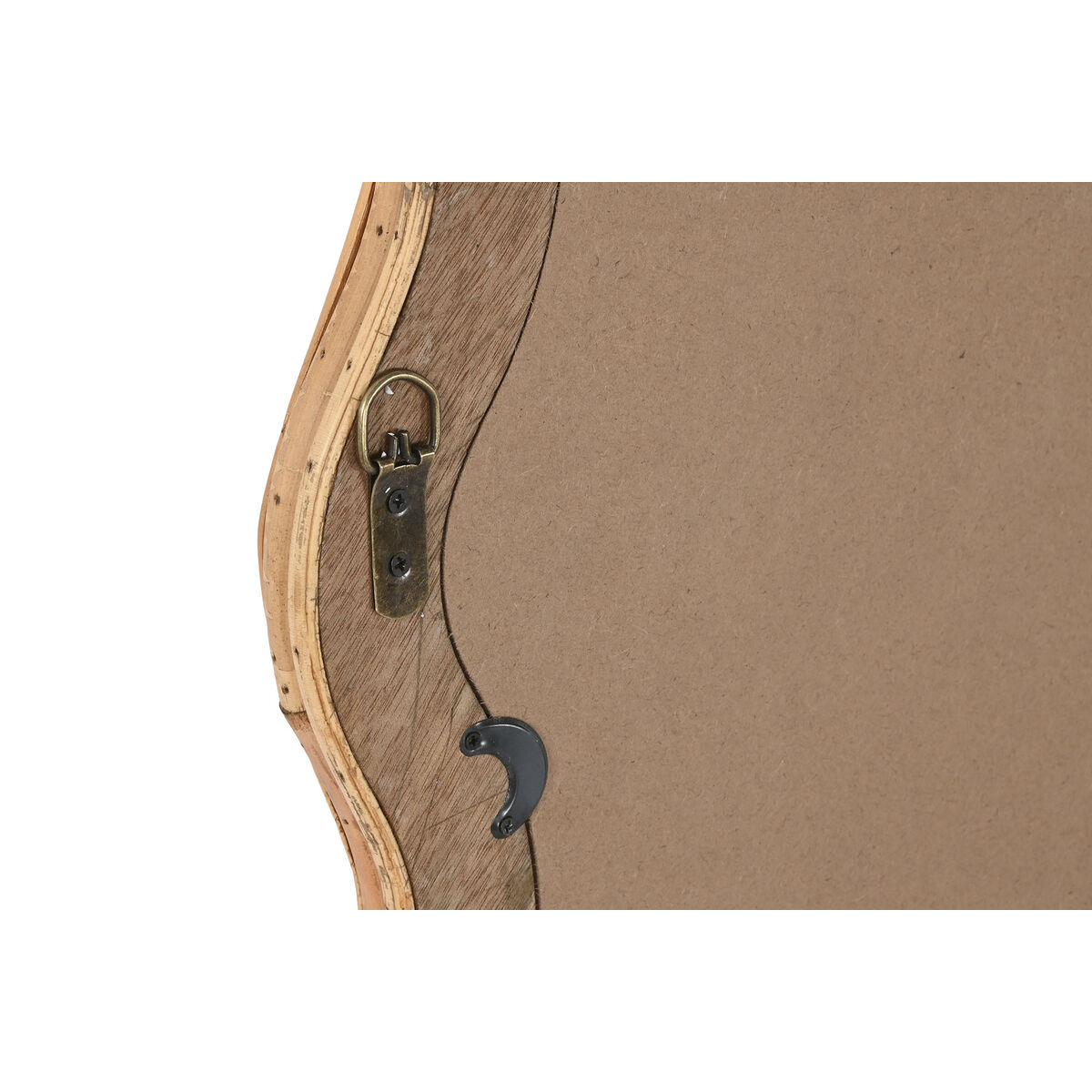 Настенное зеркало Home ESPRIT Натуральный Стеклянный ротанг город 49 x 2,5 x 118 cm-3