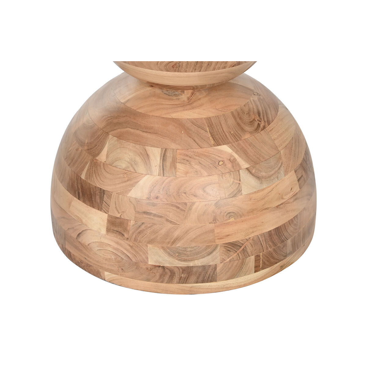 Обеденный стол Home ESPRIT Коричневый Натуральный древесина акации 115 x 115 x 76 cm-4