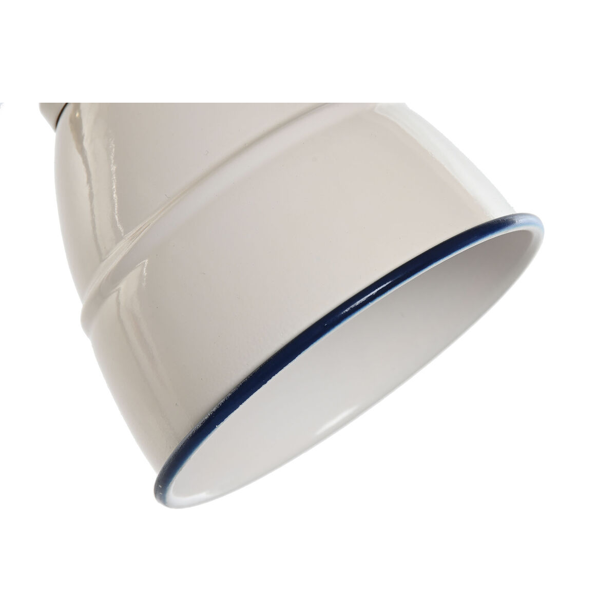 Үстел шамы Home ESPRIT Көк Ақ Металл Алюминий 220 V 23 x 11 x 40 см-4