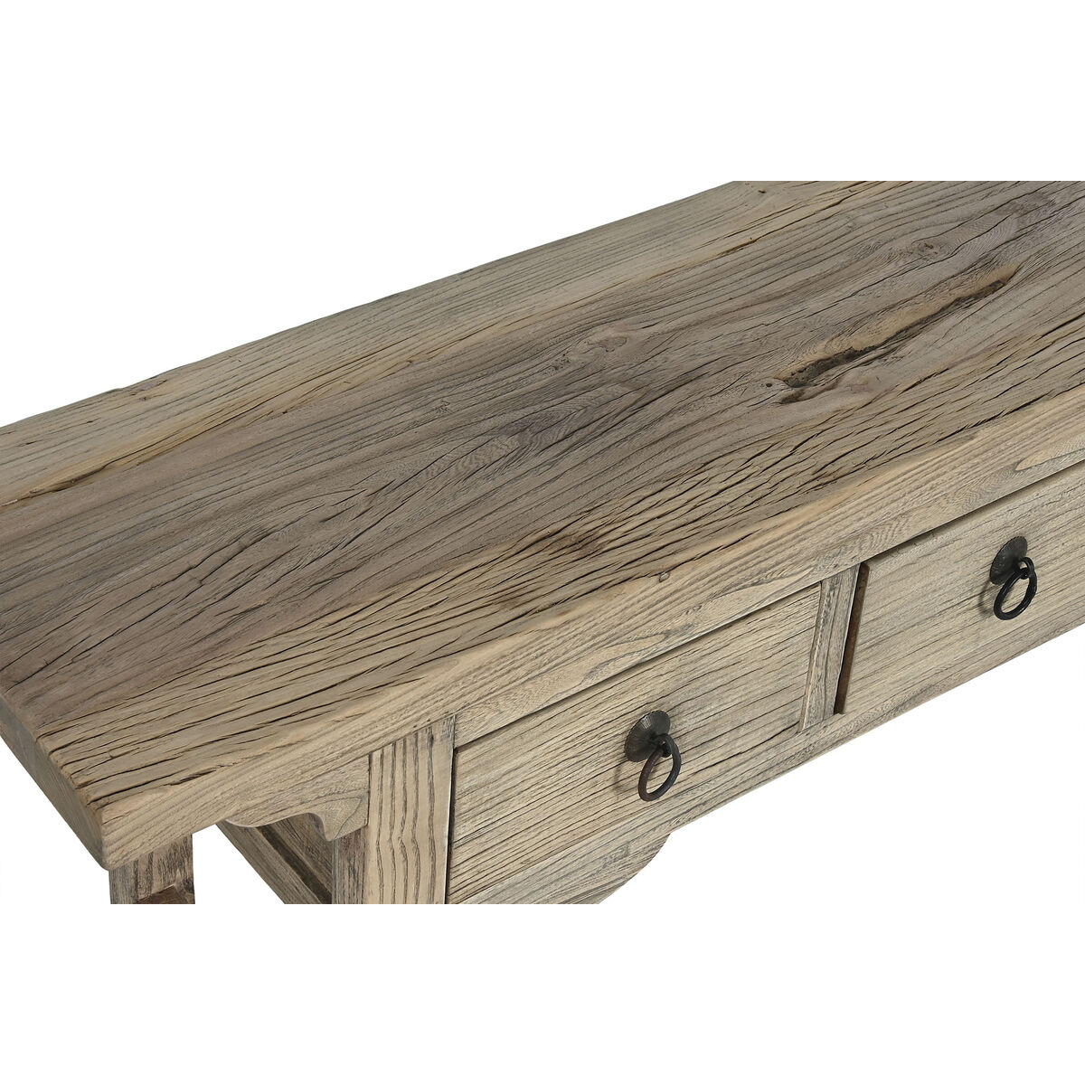 Consola Home ESPRIT Amarillo Madera de olmo 177 x 38 x 85 cm-4
