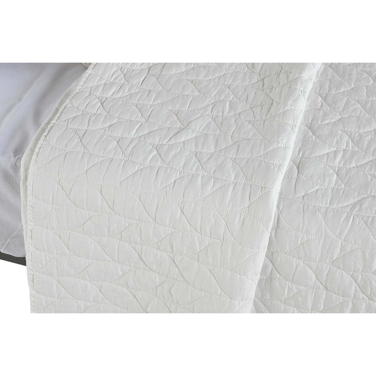Постельное покрывало Home ESPRIT Белый 180 x 260 cm-2