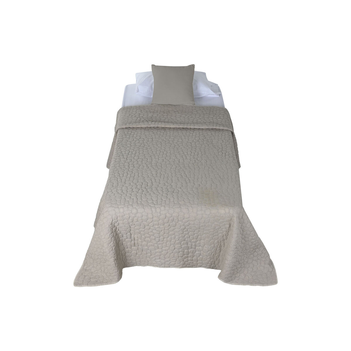 Bedspread Home ESPRIT Beige 180 x 260 cm-5