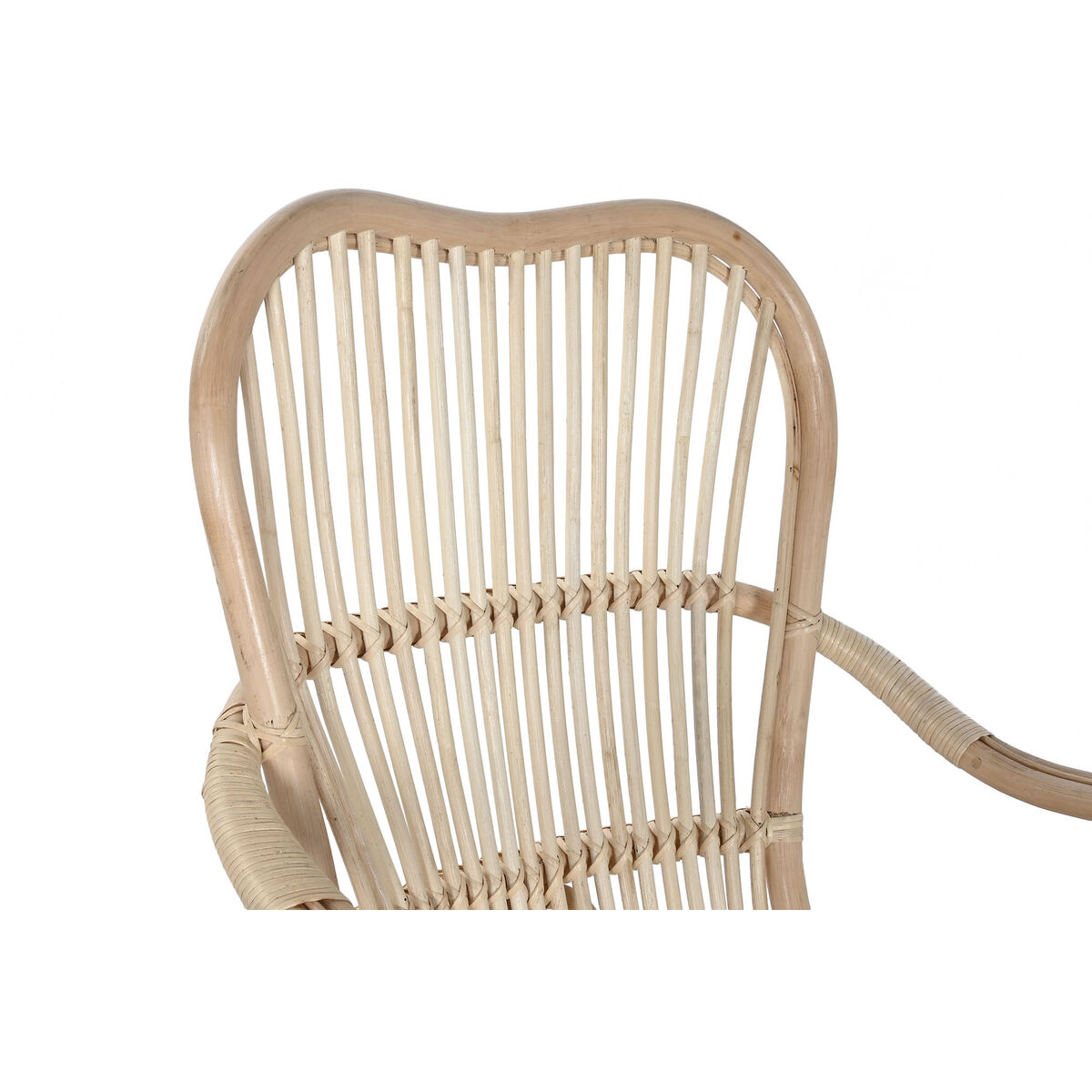 Кресло-качалка Home ESPRIT Натуральный 64 x 102 x 90 cm-3