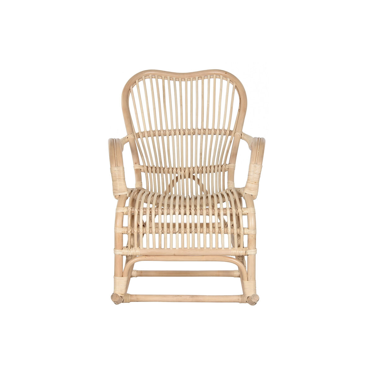 Кресло-качалка Home ESPRIT Натуральный 64 x 102 x 90 cm-5