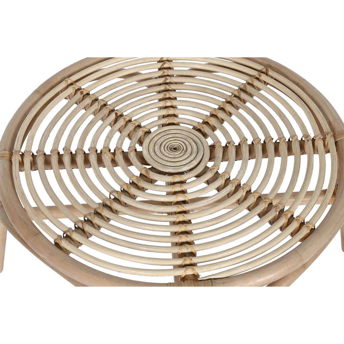 Yardımcı masa Ev ESPRIT Doğal 65 x 65 x 36 cm-3