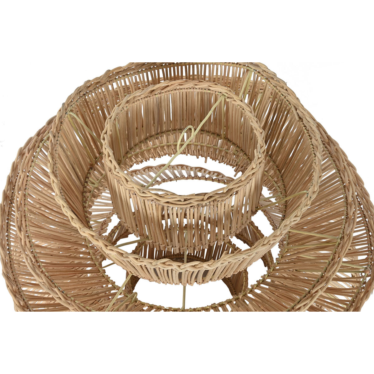 Абажур Home ESPRIT Натуральный 60 x 60 x 60 cm (3 Предметы)-4