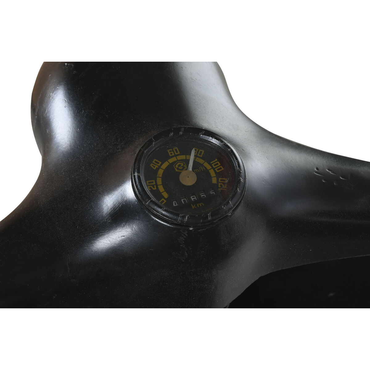 Тумба с ящиками Home ESPRIT Коричневый Чёрный Железо Древесина манго Мотоцикл Loft Изношенный 100 x 68 x 105 cm-4