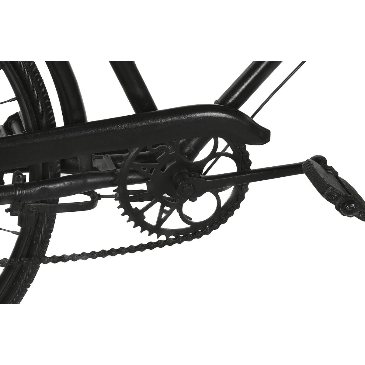 होम ESPRIT कंसोल येलो ब्राउन ब्लैक आयरन मैंगो वुड 195 x 40 x 91 सेमी-7