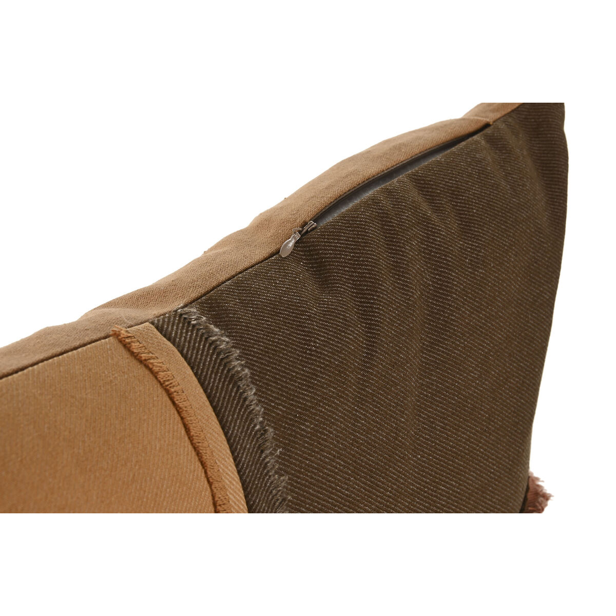 Kissen Startseite ESPRIT Braun Senf Terrakotta Patchwork Boho 45 x 45 cm-3