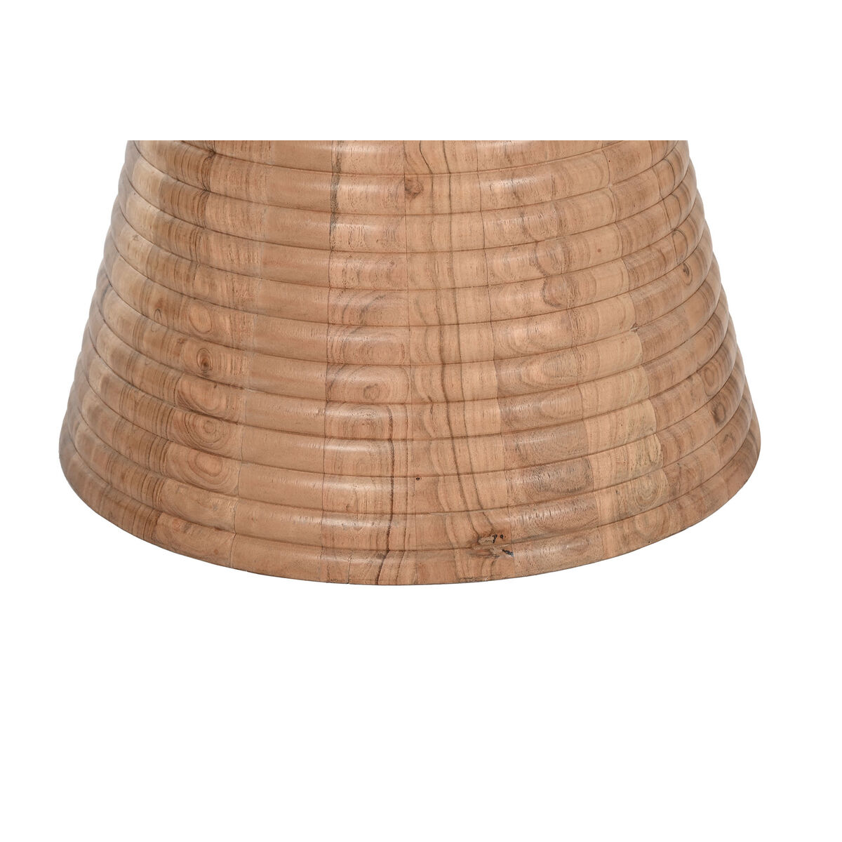 Обеденный стол Home ESPRIT Белый Натуральный Мрамор древесина акации 115 x 115 x 76 cm-6