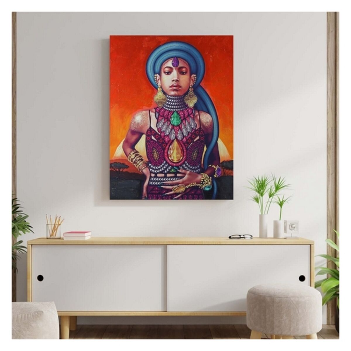 Картина Versa Etnic 5 (2,8 x 90 x 120 cm)-5