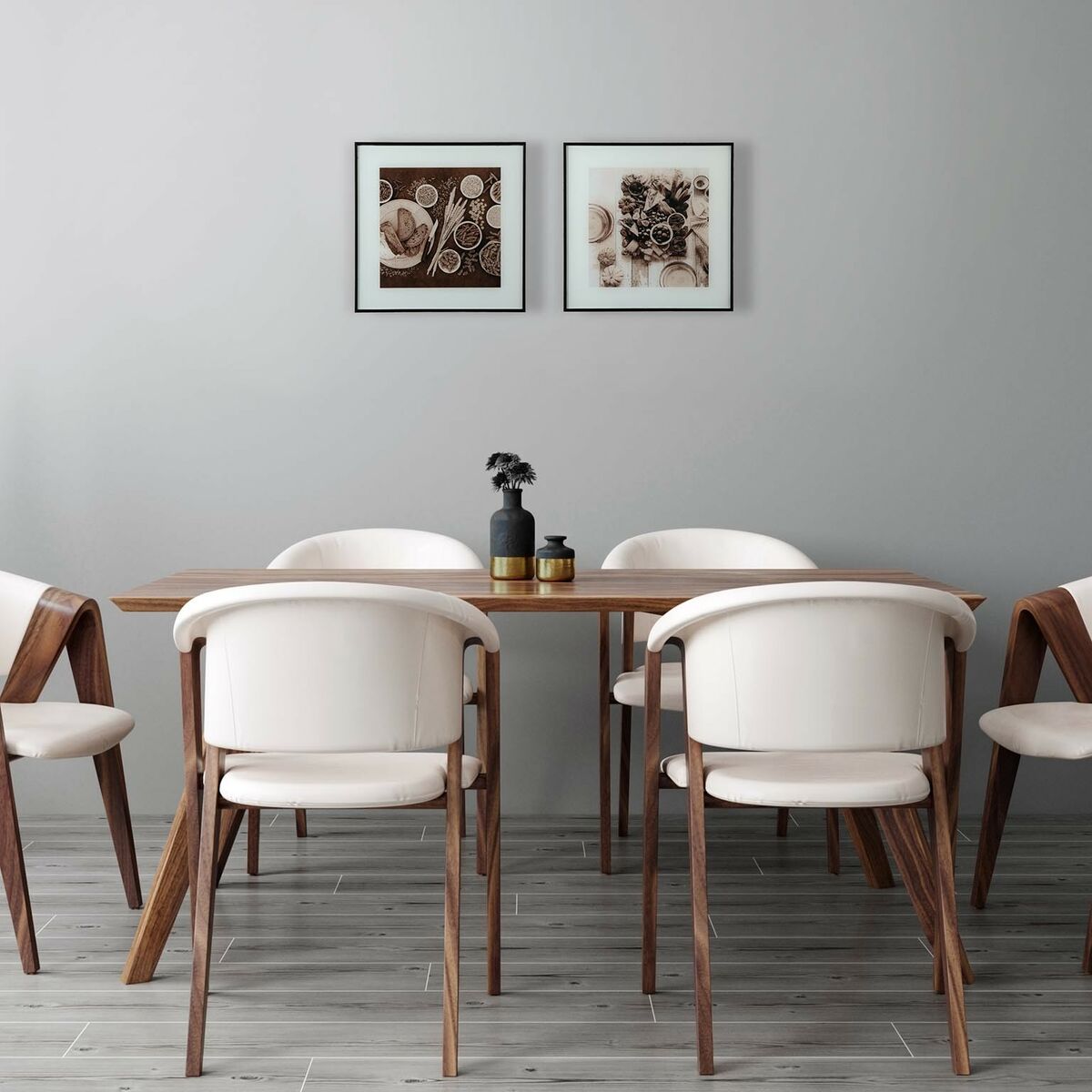 Картина Versa питание Стеклянный полистирол (2 x 30 x 30 cm)-4