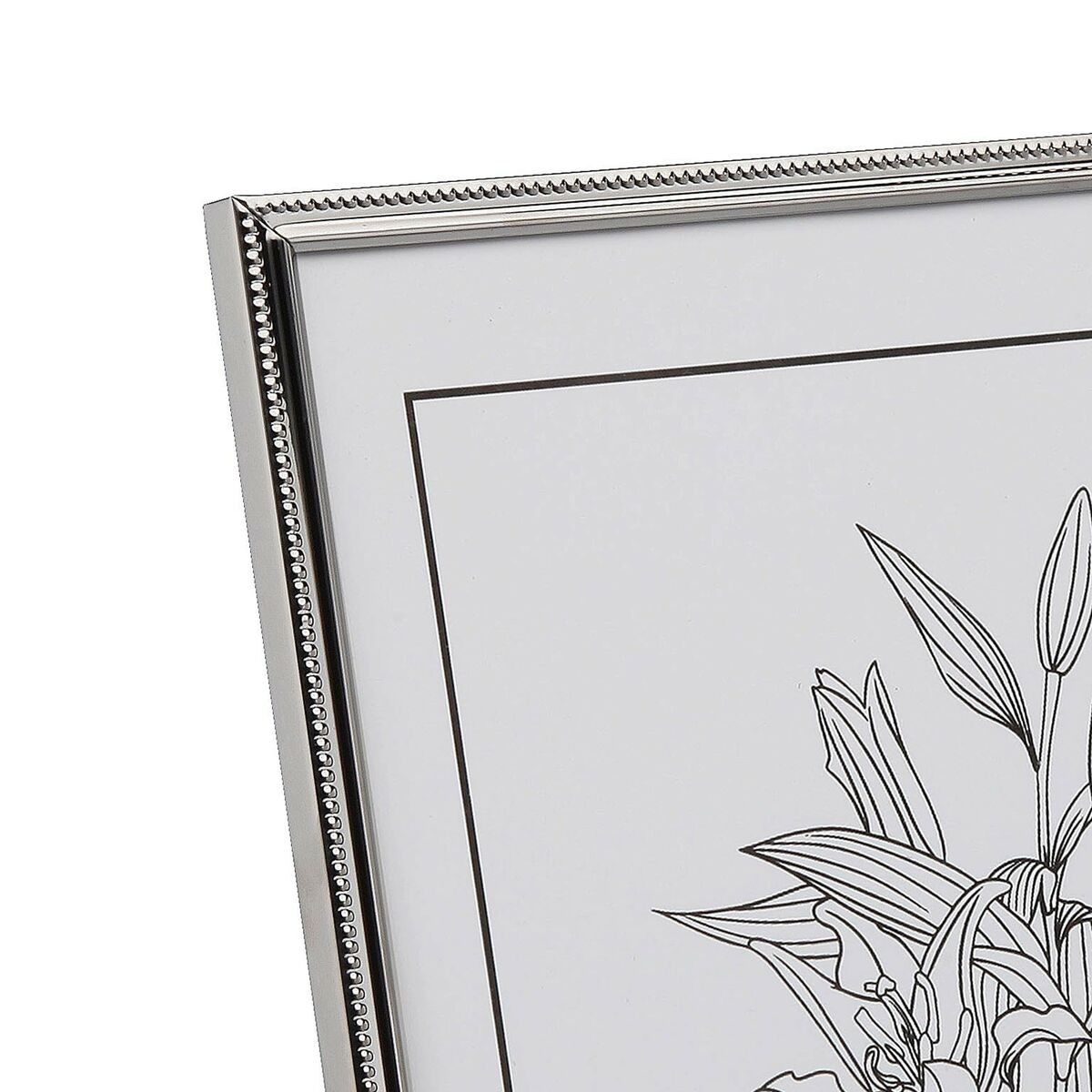 Photo frame Versa Silver Metal Minimalist 1 x 15.5 x 10.5 cm-2