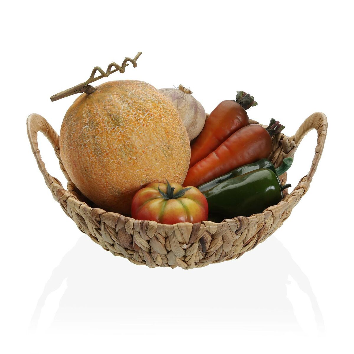 Versa Universal Basket Water Hyacinth 30 x 9 x 30 cm-2