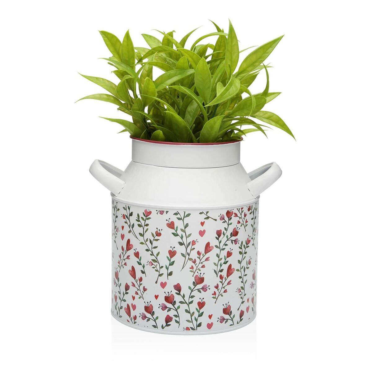 Versa Heart Flower Vase Metal 16 x 20 x 20 cm-2