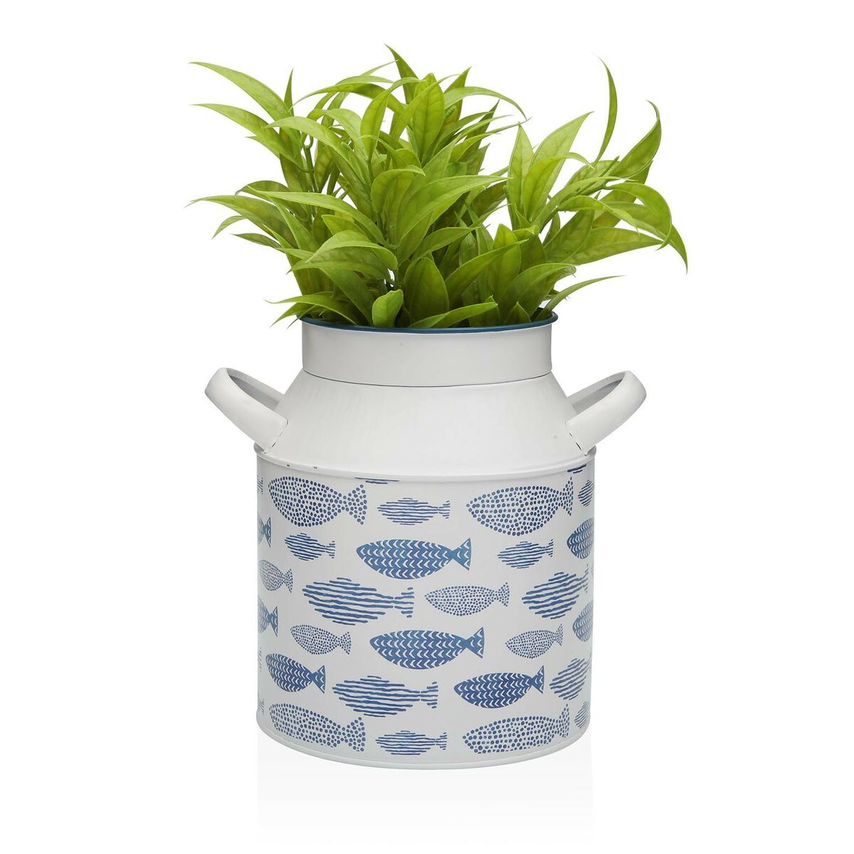 Versa Fish Flower Vase Metal 16 x 20 x 20 cm-2