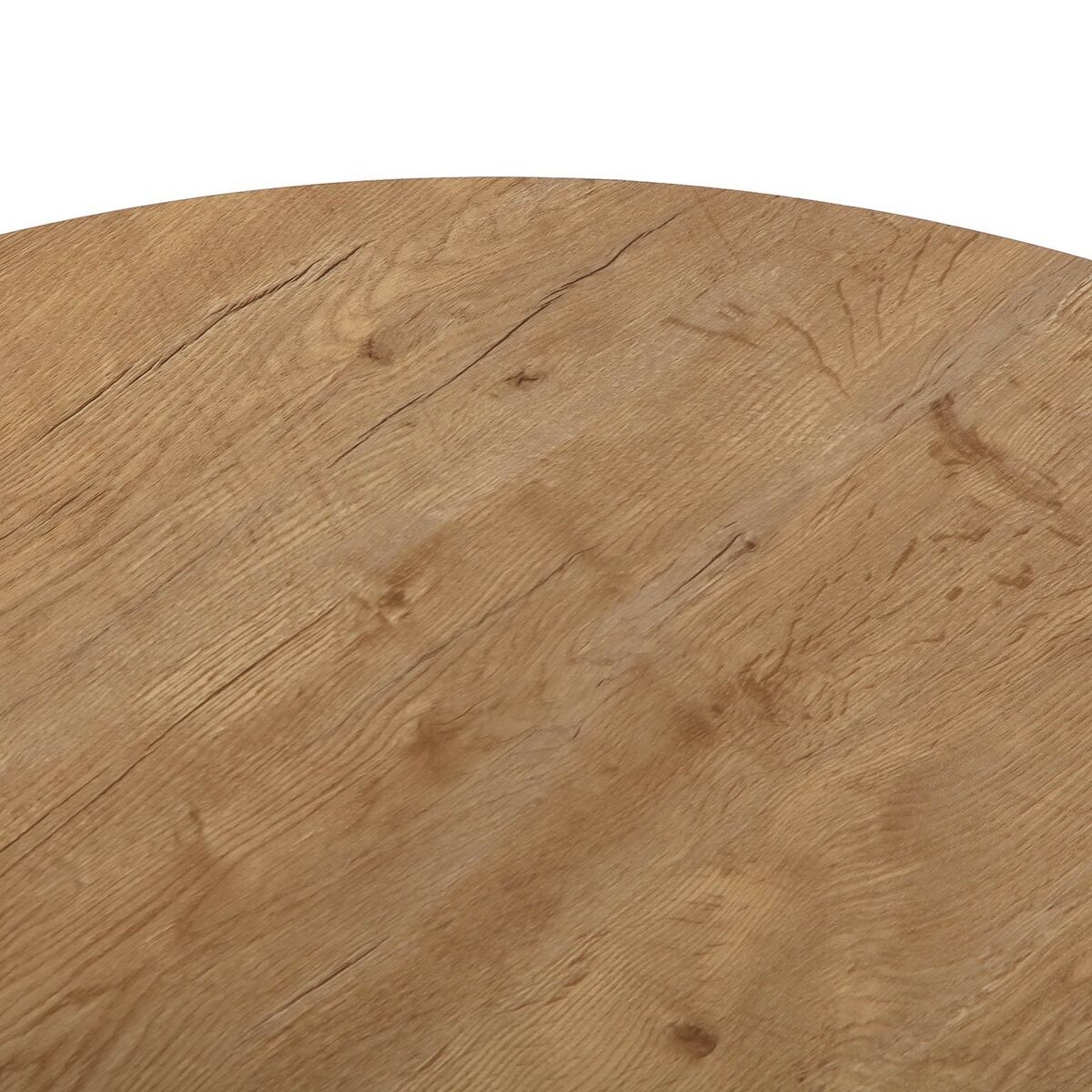 Dining table Versa Beatriz PVC Metal Wooden MDF 120 x 76 x 120 cm-3