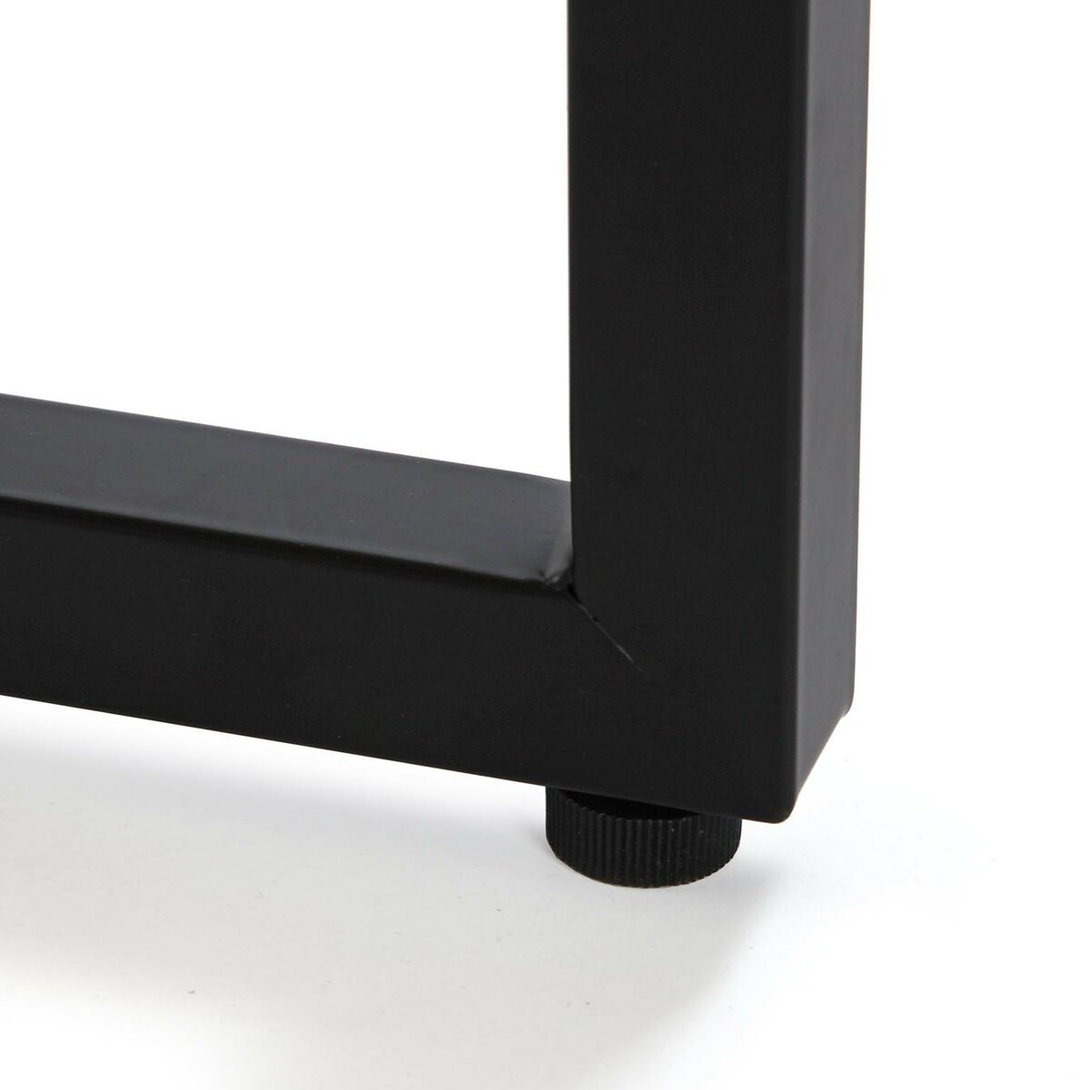 Dining table Versa Beatriz PVC Metal Wooden MDF 120 x 76 x 120 cm-5