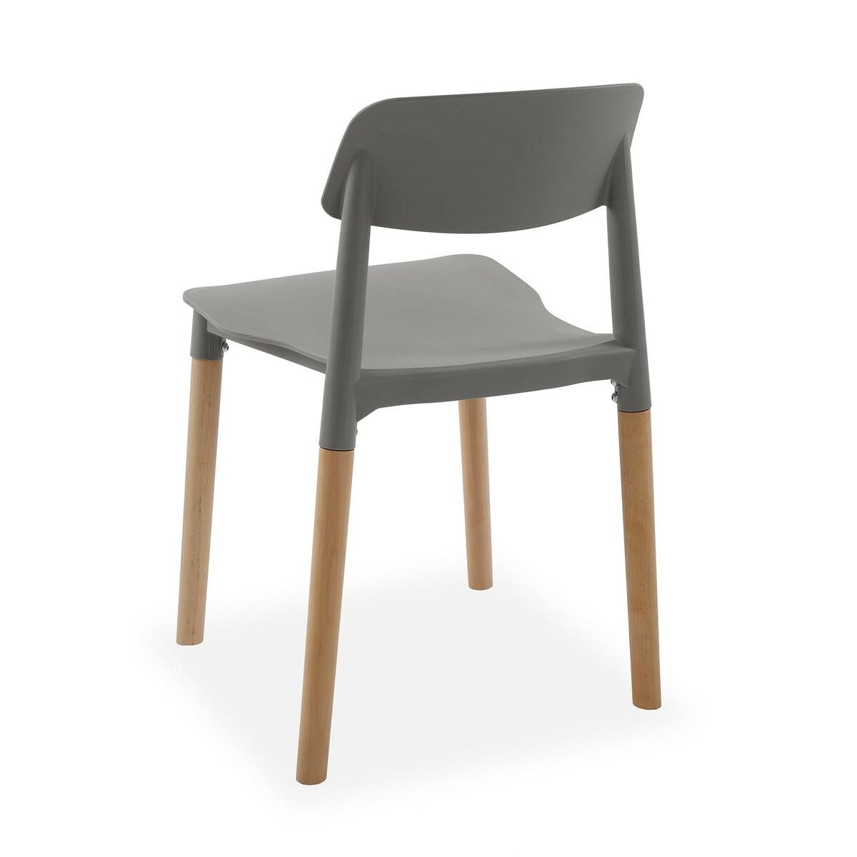 Versa Chair Grey 45 x 76 x 42 cm (4 pieces)-5