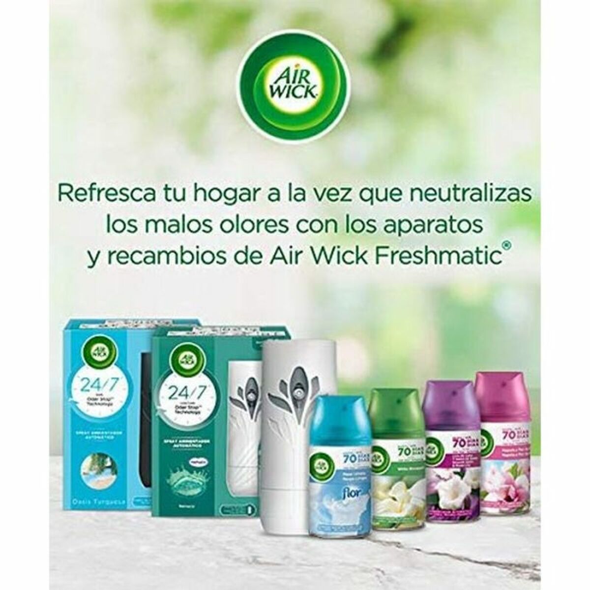 Освежитель воздуха Air Wick Freshmatic (Пересмотрено A+)-2
