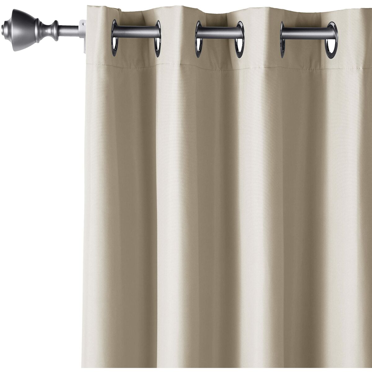Занавес Amazon Basics 245 x 140 cm Бежевый (Пересмотрено B)-3
