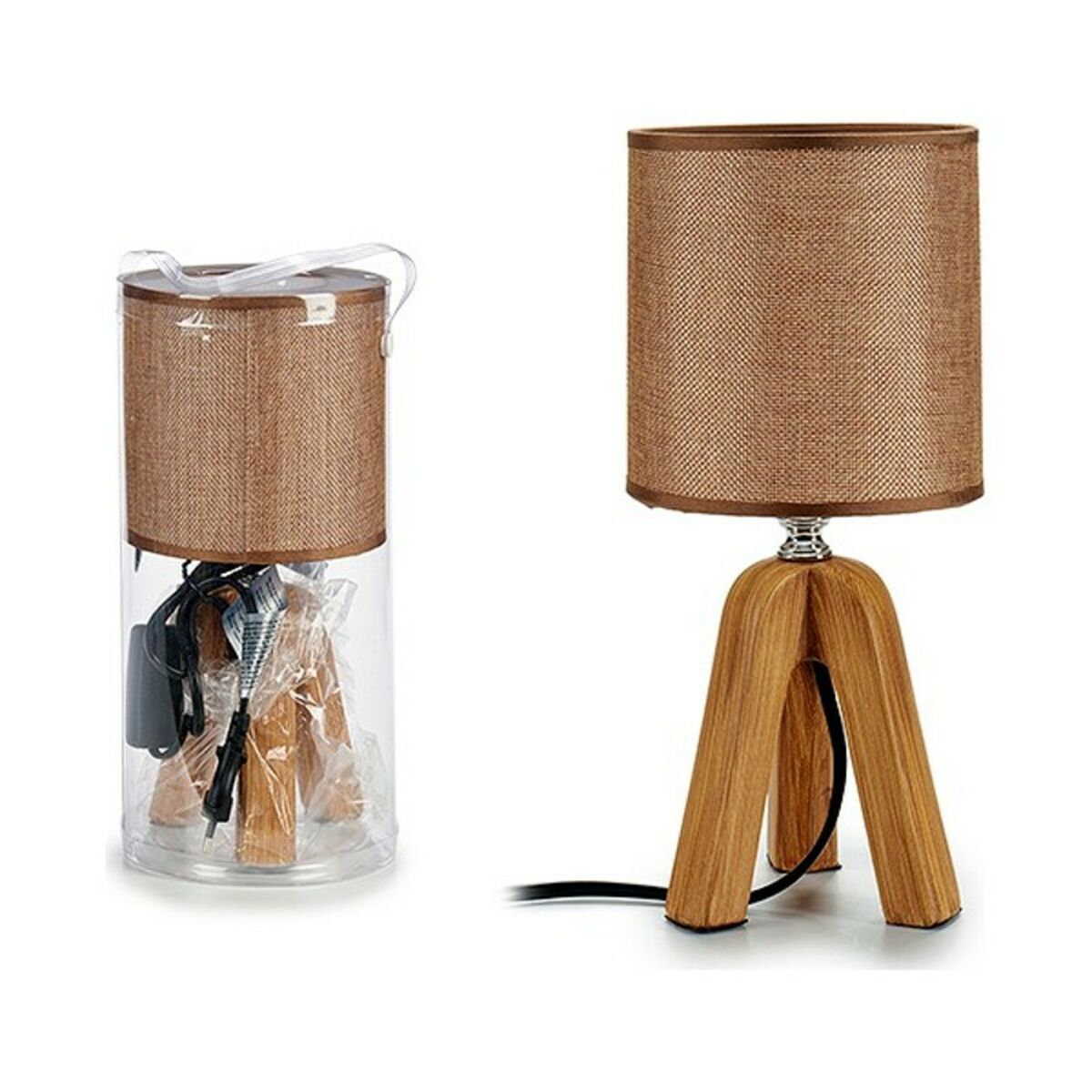 Настольная лампа Керамика 13 x 13 x 28 cm-2