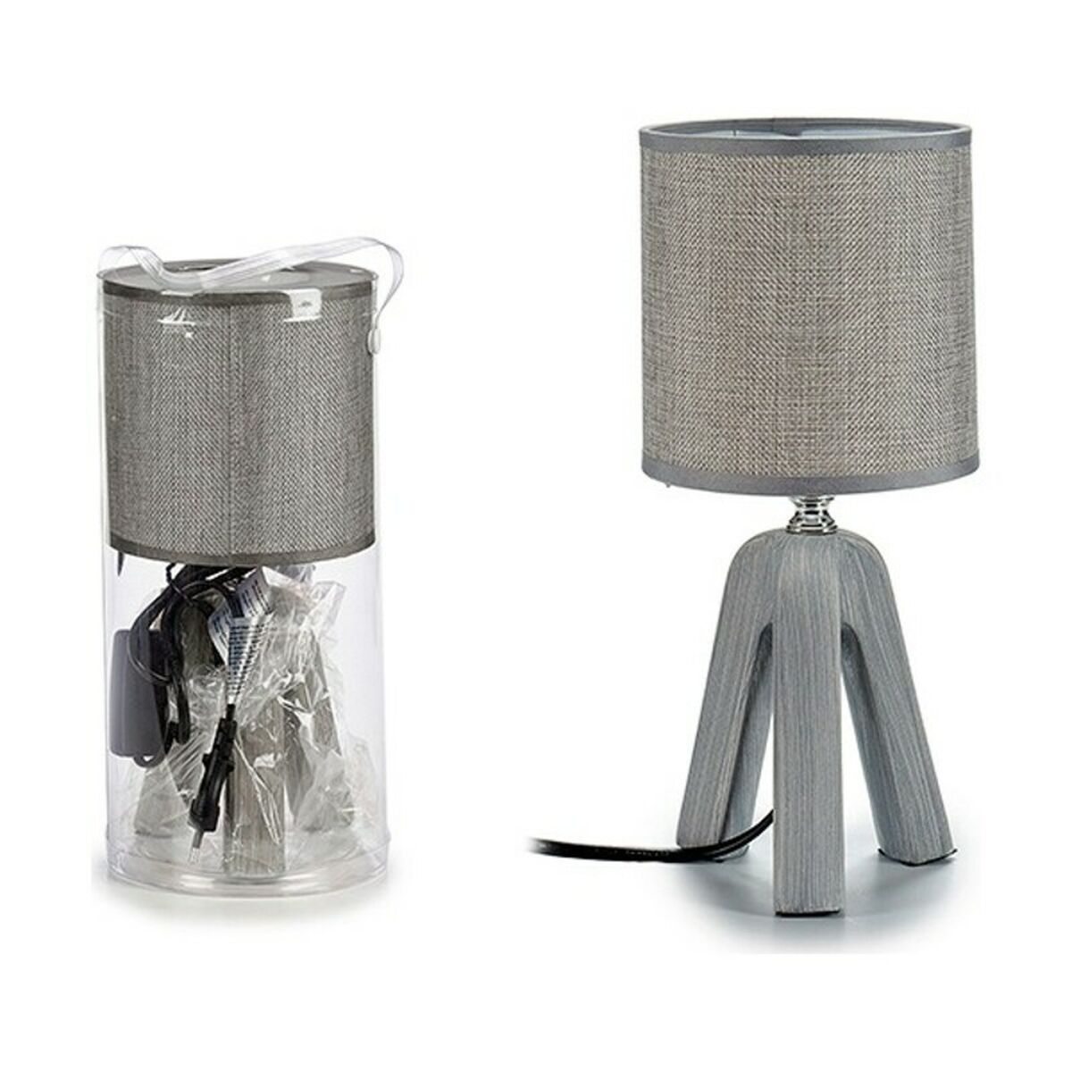 Настольная лампа Керамика 13 x 13 x 28 cm-3