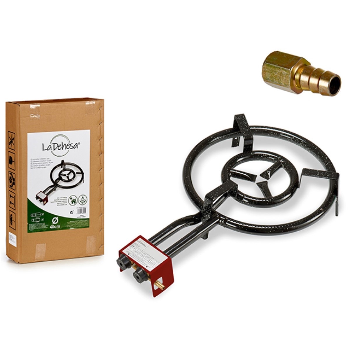 Горелка для паэльи Железо Чёрный-2