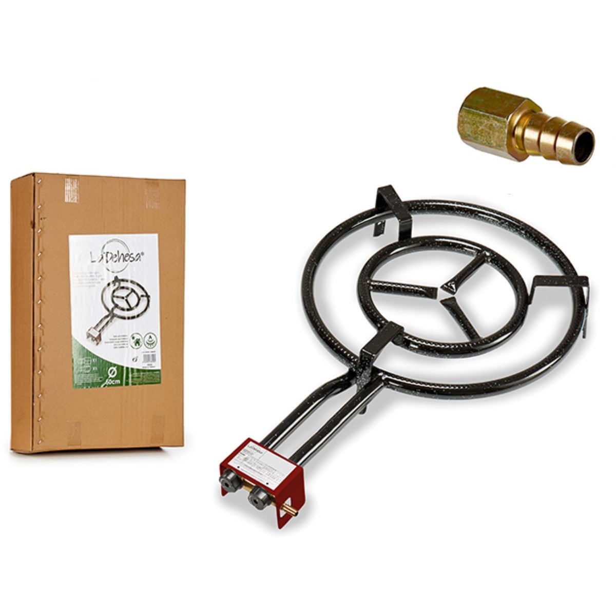 Горелка для паэльи Железо Чёрный-3