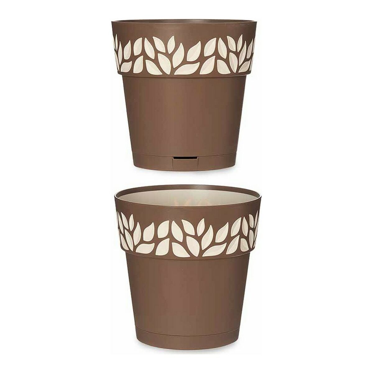 Stefanplast 3920111 Brown Beige Plastic 19 x 19 x 19 cm-2