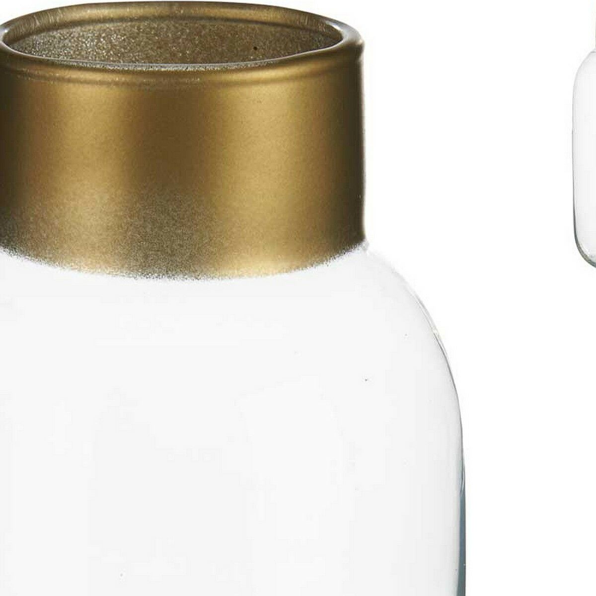 Кувшин Позолоченный Прозрачный Cтекло (11,5 x 24 x 11,5 cm)-2