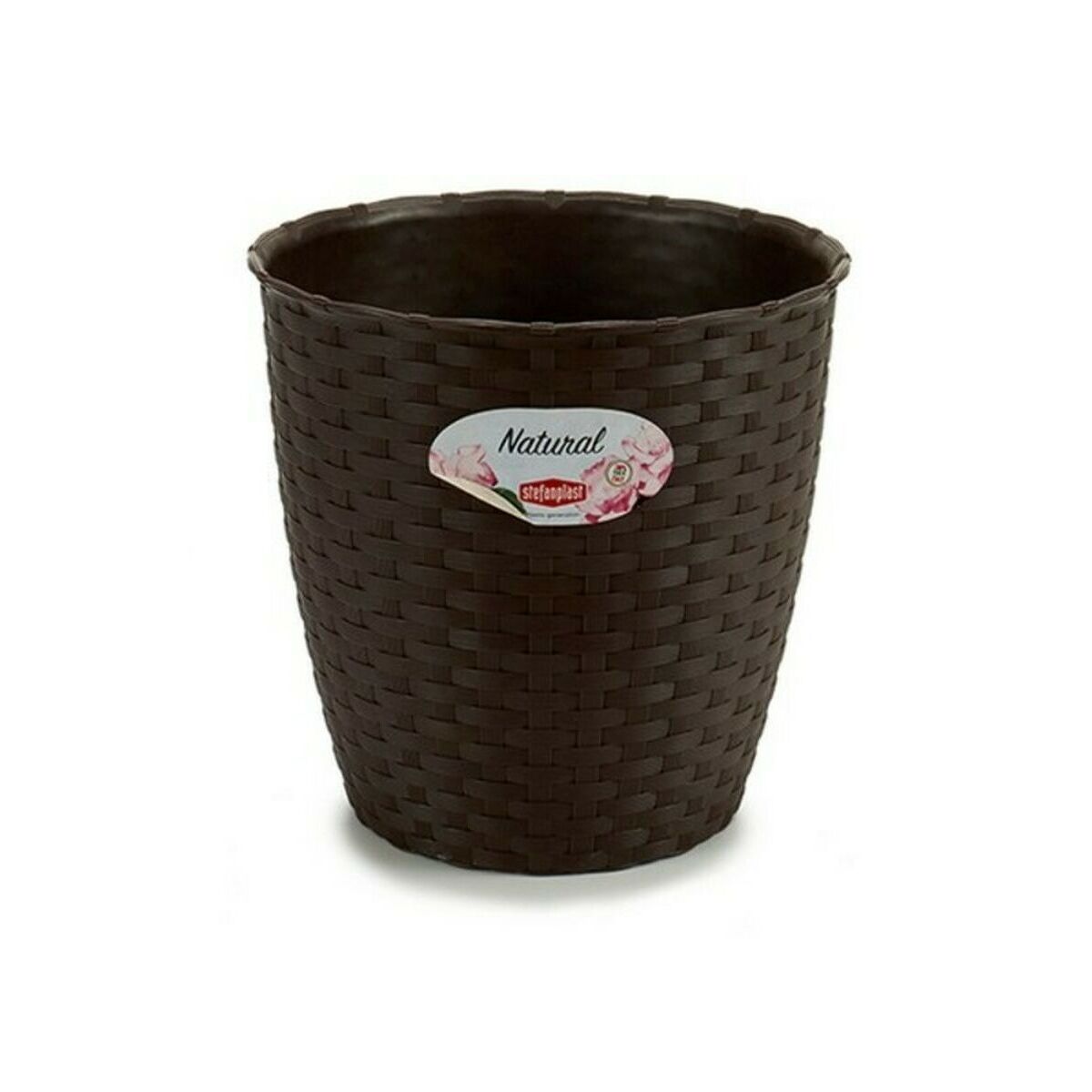 Банка Stefanplast Пластик Шоколад 19 x 17,5 x 19 cm (12 штук)-2