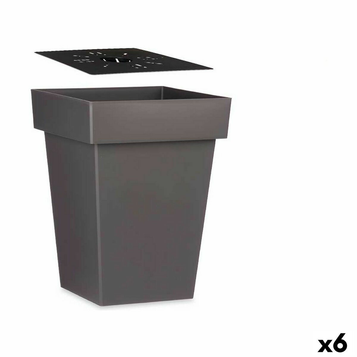 Pote de regado automático Plástico cinza (37 x 51 x 37 cm) (6 mil)
